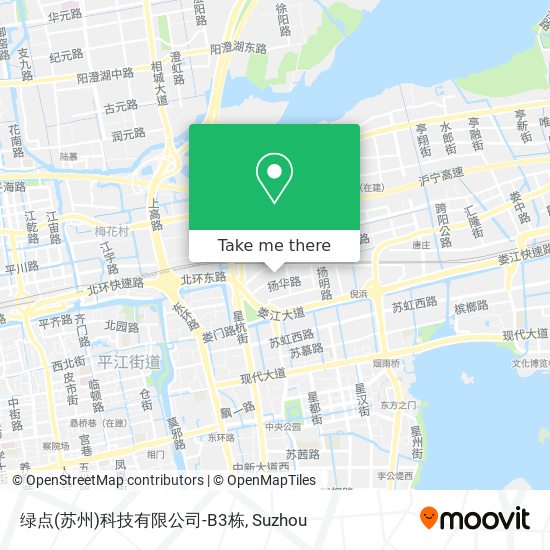 绿点(苏州)科技有限公司-B3栋 map