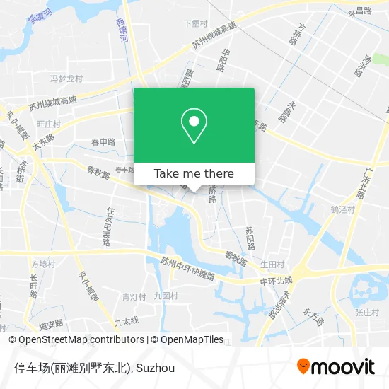 停车场(丽滩别墅东北) map