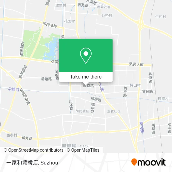 一家和塘桥店 map