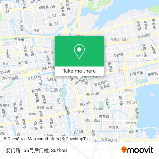 娄门路166号后门幢 map