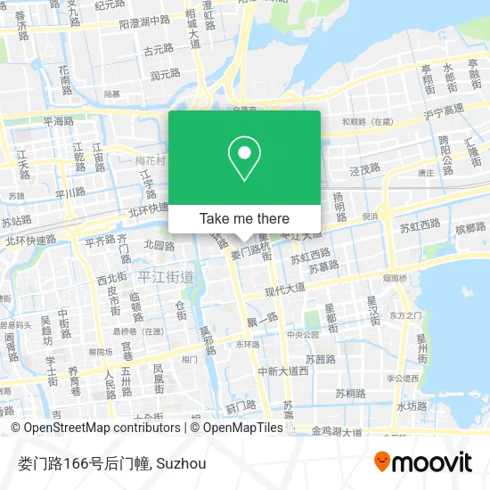 娄门路166号后门幢 map