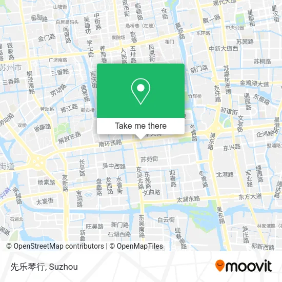 先乐琴行 map