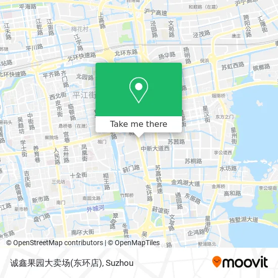 诚鑫果园大卖场(东环店) map