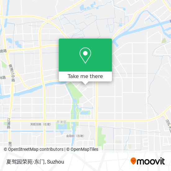 夏驾园荣苑-东门 map