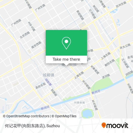 何记花甲(向阳东路店) map