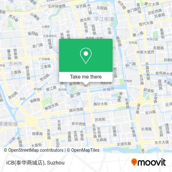 iCB(泰华商城店) map