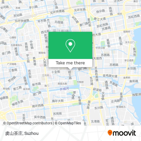 虞山茶庄 map