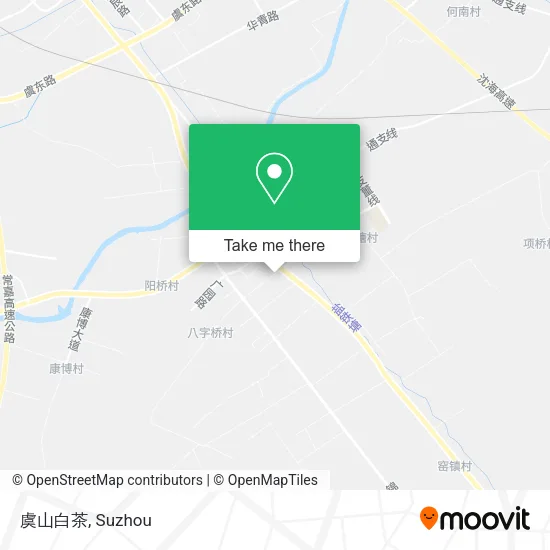 虞山白茶 map