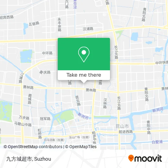 九方城超市 map