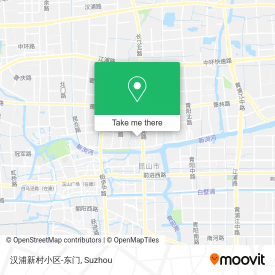 汉浦新村小区-东门 map