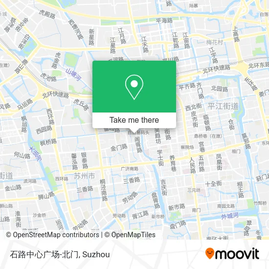 石路中心广场-北门 map
