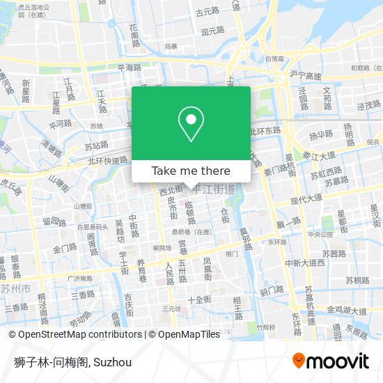 狮子林-问梅阁 map