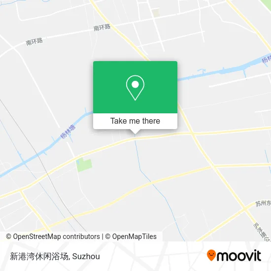 新港湾休闲浴场 map