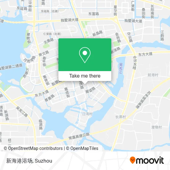 新海港浴场 map
