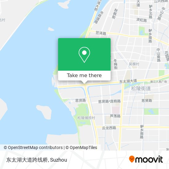 东太湖大道跨线桥 map