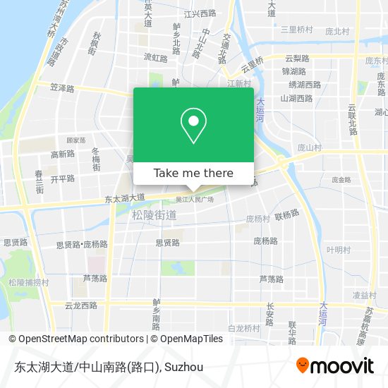 东太湖大道/中山南路(路口) map