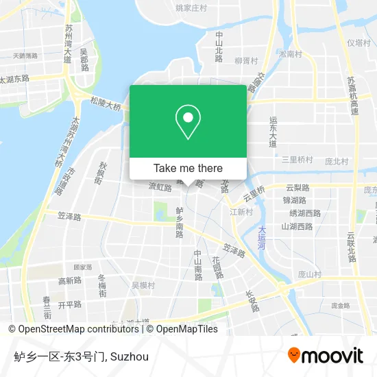 鲈乡一区-东3号门 map