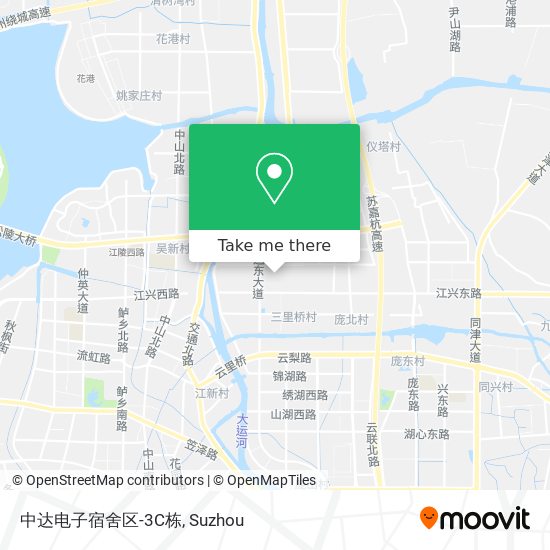 中达电子宿舍区-3C栋 map
