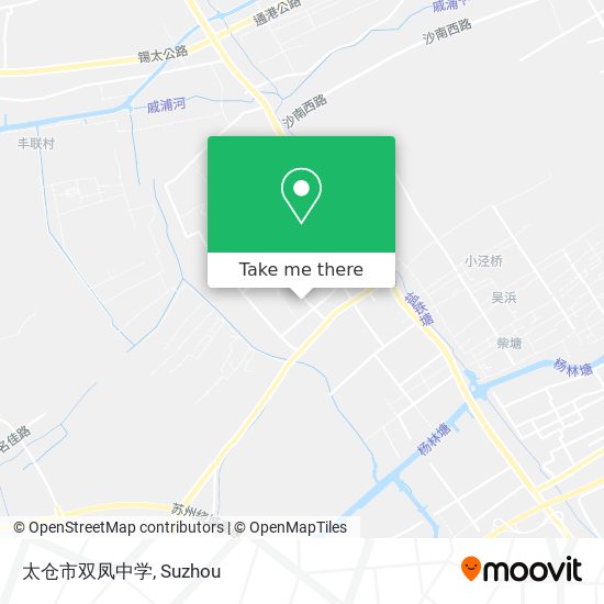 太仓市双凤中学 map