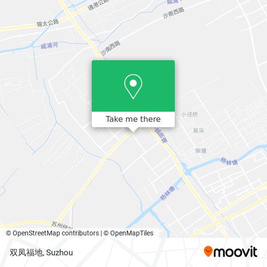 双凤福地 map