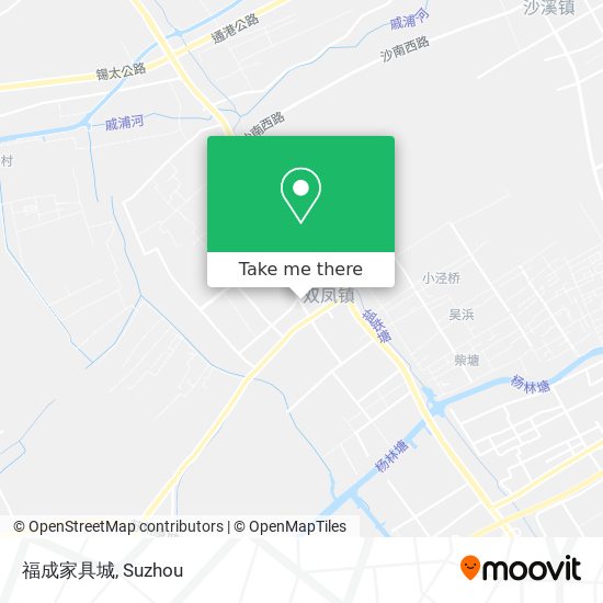 福成家具城 map