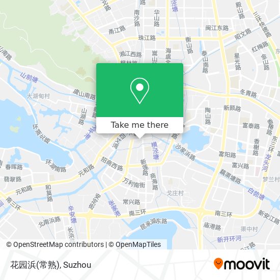 花园浜(常熟) map