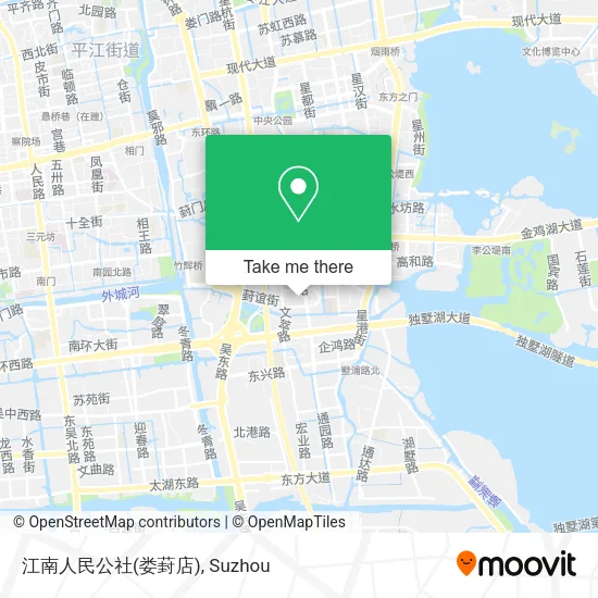 江南人民公社(娄葑店) map
