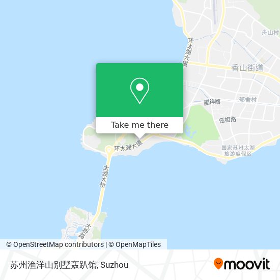 苏州渔洋山别墅轰趴馆 map