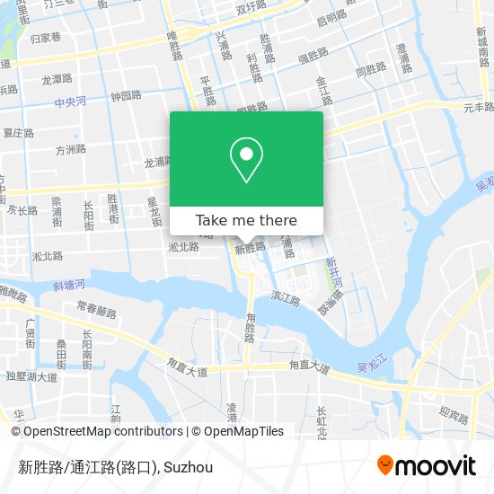 新胜路/通江路(路口) map