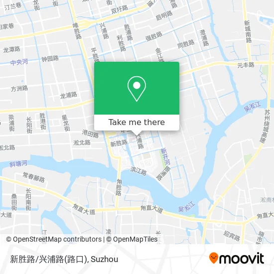 新胜路/兴浦路(路口) map