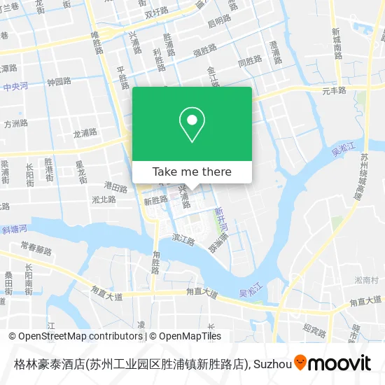 格林豪泰酒店(苏州工业园区胜浦镇新胜路店) map