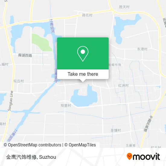 金鹰汽饰维修 map