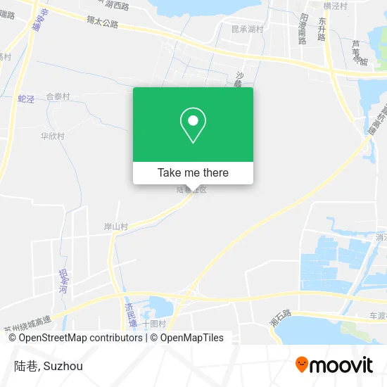 陆巷 map