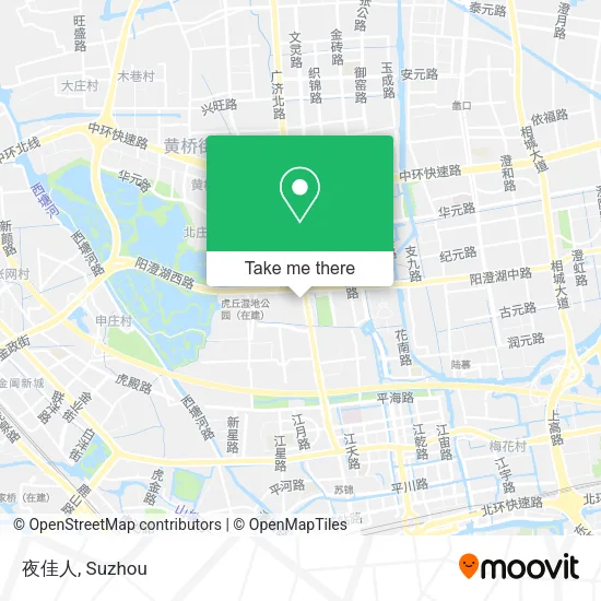 夜佳人 map