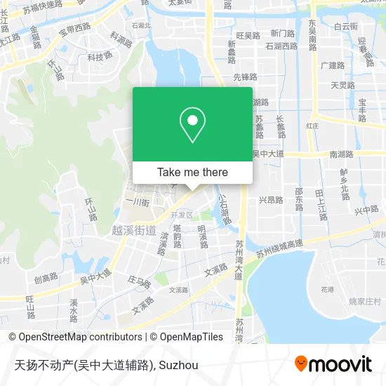 天扬不动产(吴中大道辅路) map