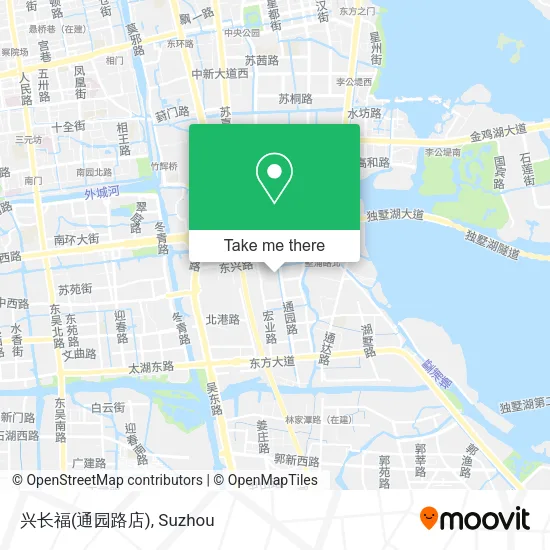 兴长福(通园路店) map