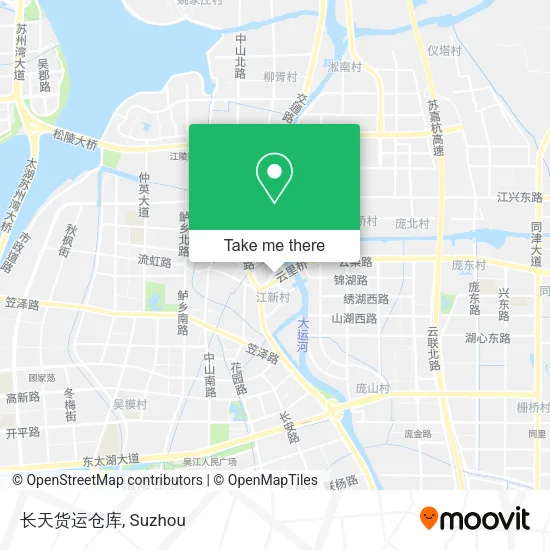 长天货运仓库 map