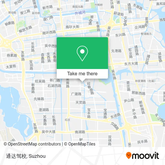 通达驾校 map