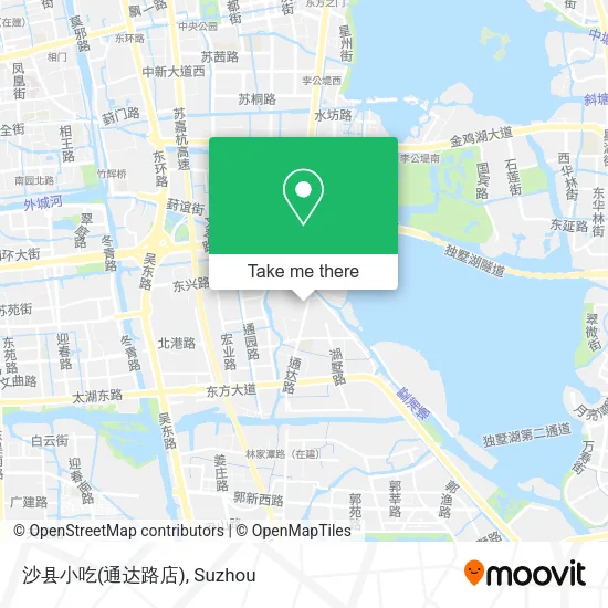 沙县小吃(通达路店) map
