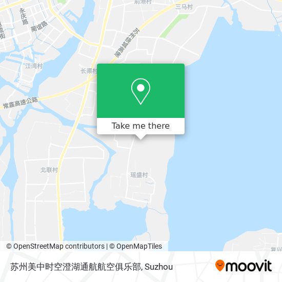 苏州美中时空澄湖通航航空俱乐部 map