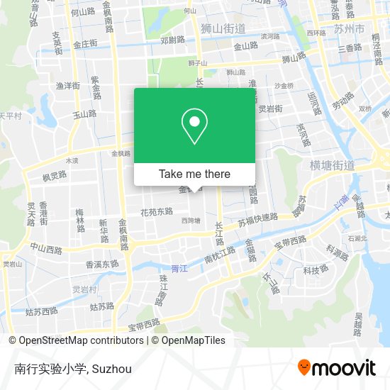 南行实验小学 map