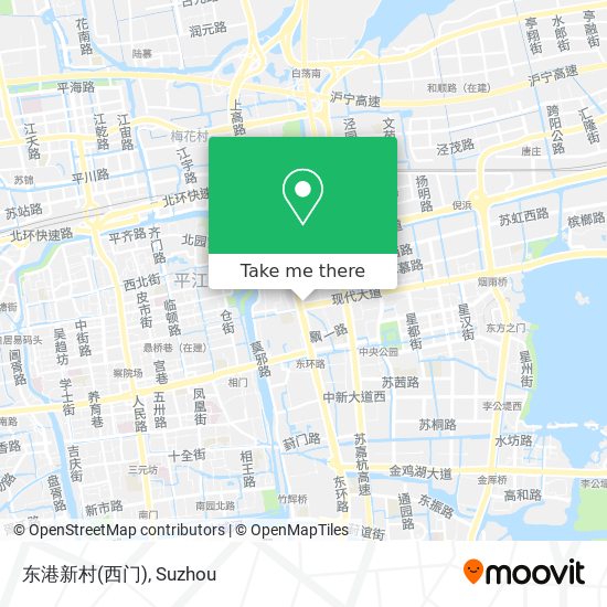 东港新村(西门) map