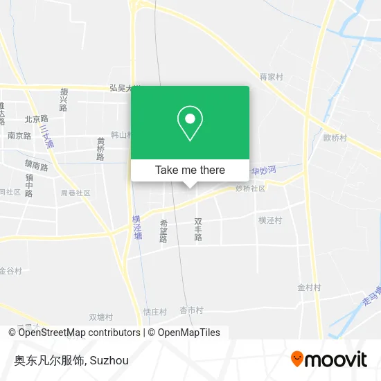 奥东凡尔服饰 map