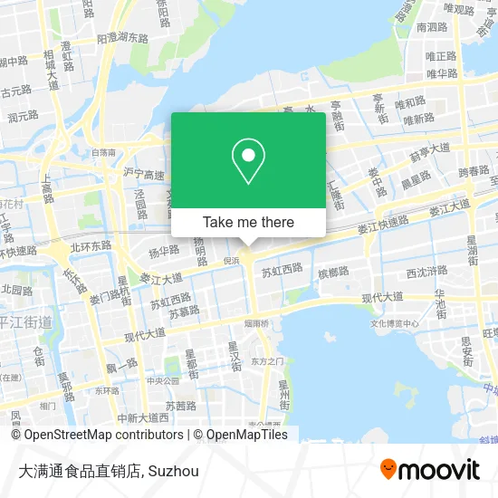 大满通食品直销店 map