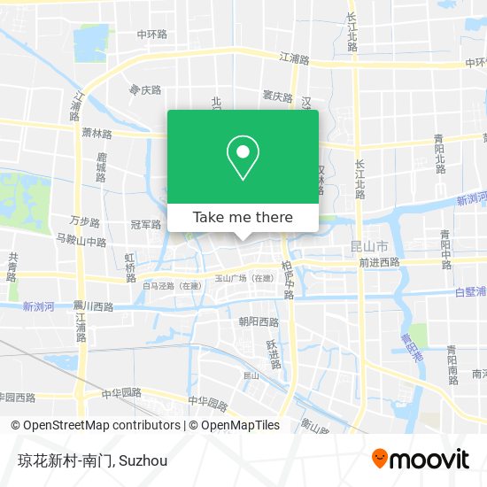 琼花新村-南门 map