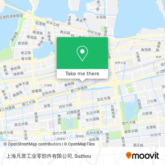 上海凡誉工业零部件有限公司 map