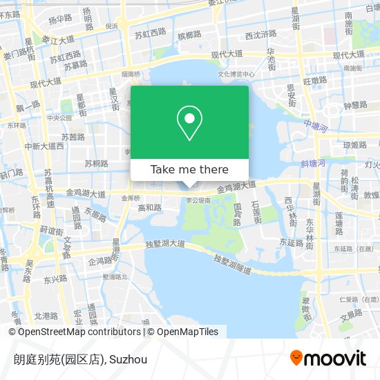 朗庭别苑(园区店) map