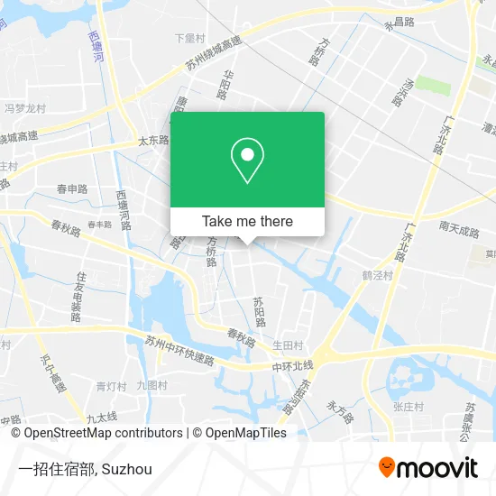 一招住宿部 map