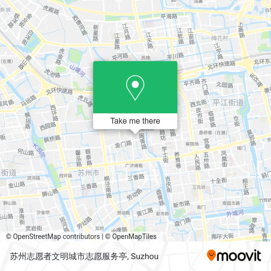 苏州志愿者文明城市志愿服务亭 map