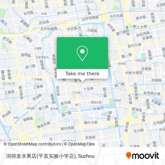 润得发水果店(平直实验小学店) map